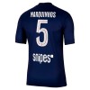 Paris Saint-Germain Marquinhos 5 Hjemme 2025-26 - Herre Fotballdrakt